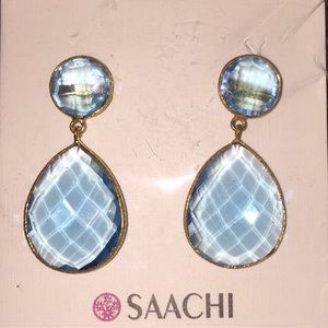 SAACHI Style Gemstone Earrings